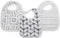 Aden + Anais: Silky Soft Snap Bib Set - Pebble (3 Pack)