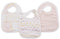 Aden + Anais: Silky Soft Snap Bib Set - Metallic Primrose Birch (3 Pack)