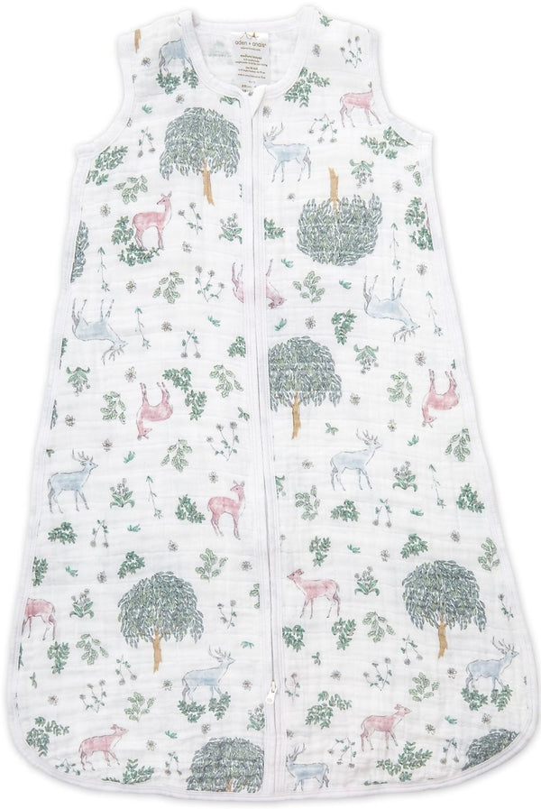 Aden + Anais: Classic Sleeping Bag 1 TOG - Forest Fantasy (Small)