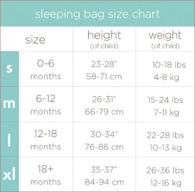 Aden + Anais: Classic Sleeping Bag 1 TOG - Picked For You (Large)