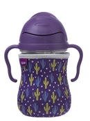 B.box Sippy Cup Neoprene Sleeve - Cactus Capers