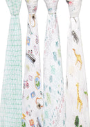 Aden + Anais: Classic Swaddle Set - Around The World (4 Pack)