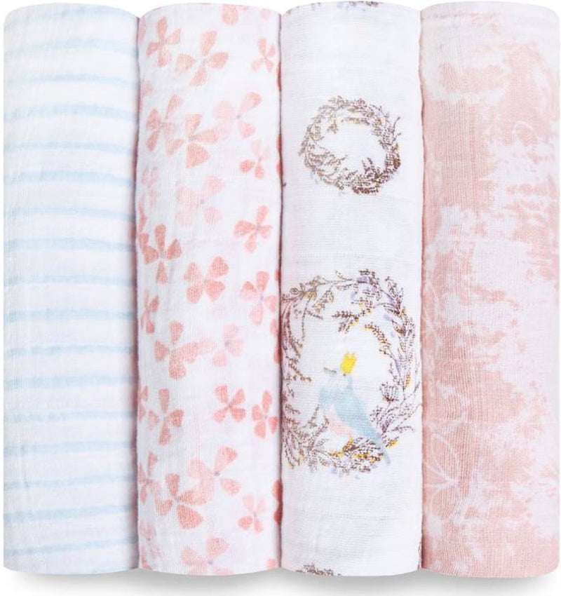 Aden + Anais: Classic Swaddle Set - Birdsong (4 Pack)