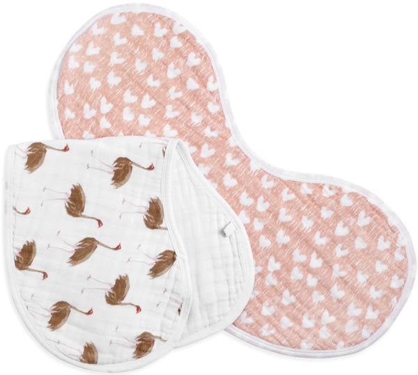 Aden + Anais: Classic Burpy Bib Set - Flock Together (2 Pack)