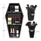 STORFEX Gothic Style Makeup Shelf and Brush Holder Set