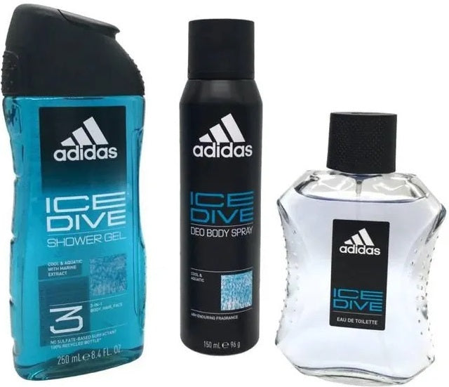 Adidas: Ice Dive Gift Set (3 Piece Set)