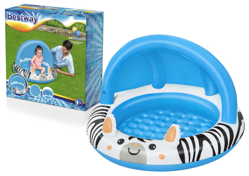 Bestway: Safari Sun Shaded Kiddie Pool (97cm x H66cm)