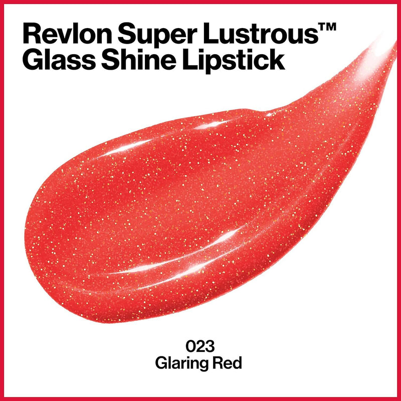 Revlon: Super Lustrous Glass Shine Lipstick - 023 Glaring Red