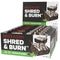 Musashi Shred & Burn Protein Bars - Chocolate Mint x 12 (Chocolate Mint (Box of 12))
