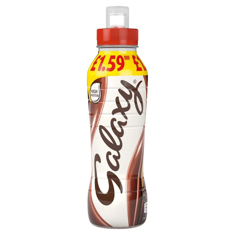 Galaxy Chocolate Milk Shake Drink 350ml (8 Pack)