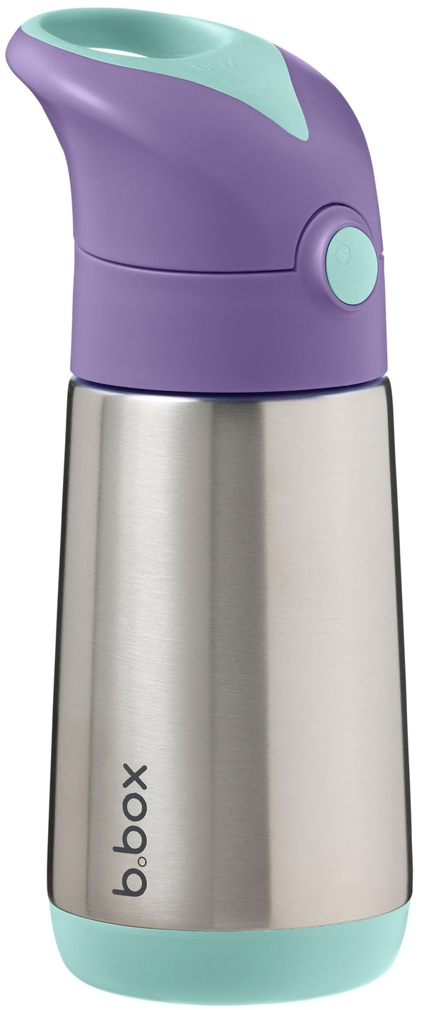 b.box: Insulated Drink Bottle - Lilac Pop (350ml)