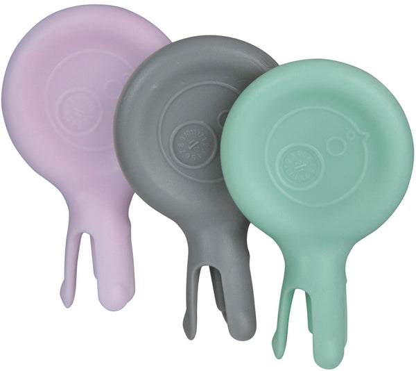 b.box: Mini Flork Set - Pastels Sage/Silver/Pink (3 Pack)