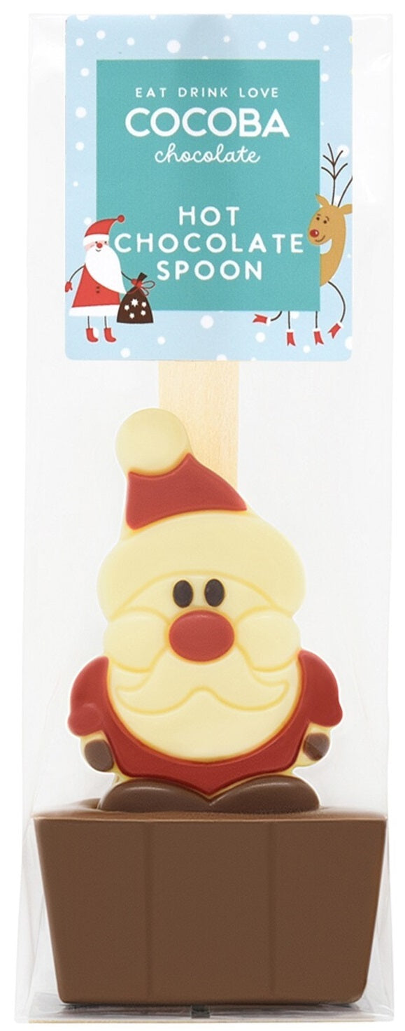 Cocoba: Christmas Santa Milk Hot Chocolate Spoon (50g)