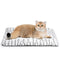 PETSWOL Non-Slip Self Warming Cat Dog Bed - L Grey