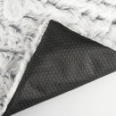 PETSWOL Non-Slip Self Warming Cat Dog Bed - XL Grey