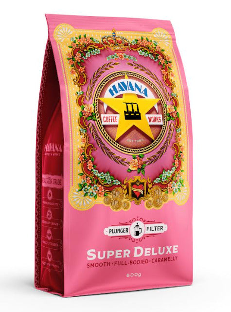 Havana: Super Deluxe Plunger Coffee (500g)