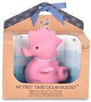 Tikiri: Ocean Buddies Teether and Rattle Toy - Sea Horse (Gift Boxed)