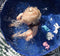 Tikiri: Ocean Buddies Teether and Rattle Toy - Dolphin
