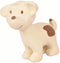 Tikiri: Natural Rubber Rattle & Bath Toy - Puppy