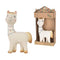 Tikiri: Natural Rubber Rattle Toy - Lilith the Llama (18cm)