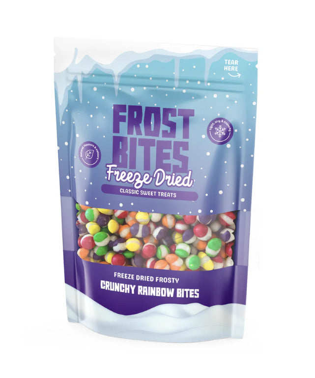 Frost Bites Freeze Dried Sweets: Crunchy Rainbow Bites