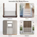 Retractable Mesh Baby Gate - 150cm (White)