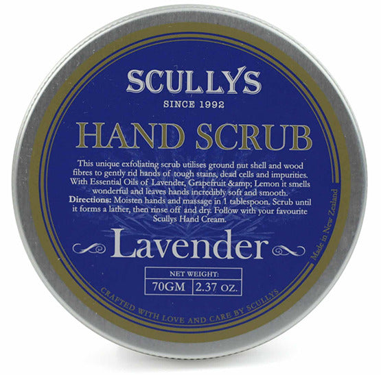 Scullys: Hand Scrub - Lavender (70g)