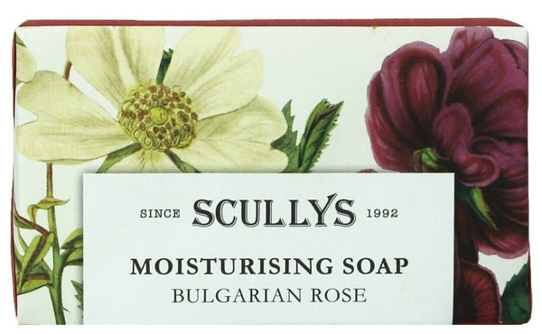 Scullys: Moisturising Soap - Bulgarian Rose (150g)