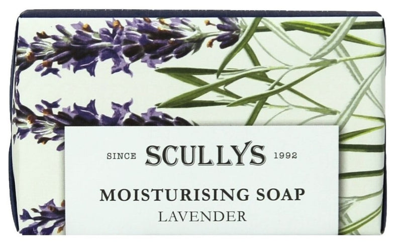 Scullys: Moisturising Soap - Lavender (150g)