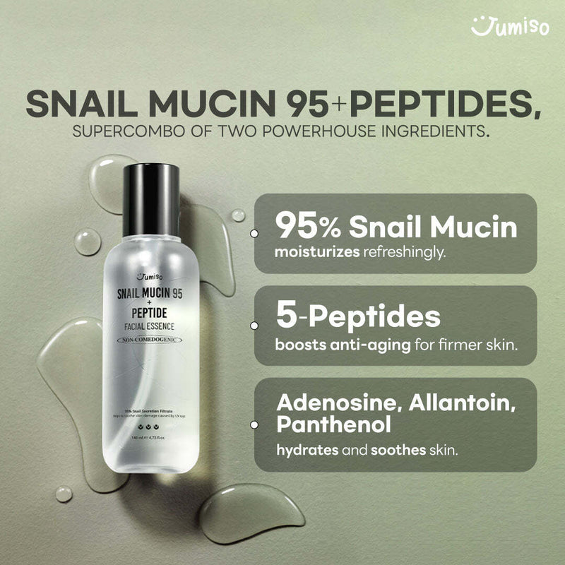 Jumiso: Snail Mucin 95 + Peptide Facial Essence