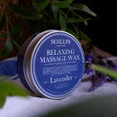 Scullys: Sensual Massage Wax - Lavender (130g)