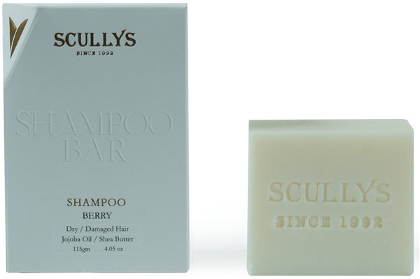 Scullys: Shampoo Bar for Dry/Damaged Hair - Berry (115g)