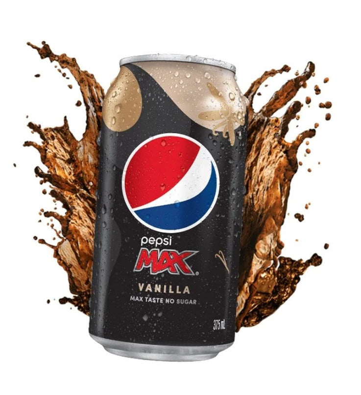 Pepsi Max Vanilla Cans 330ml (20 Pack)