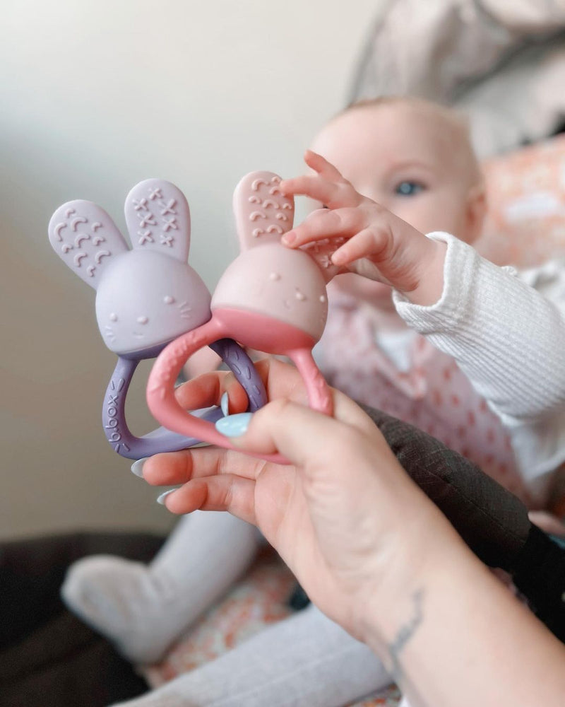 b.box: Chill + Fill Teether - Peony