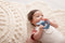 b.box: Chill + Fill Teether - Lullaby Blue