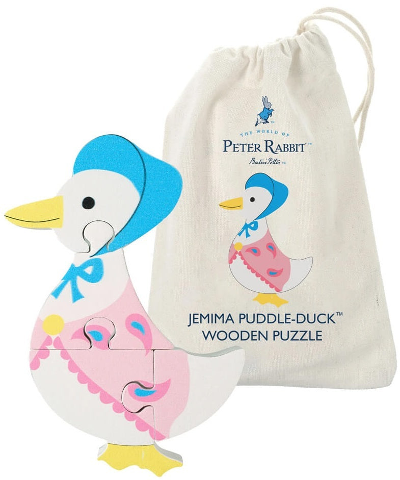 Beatrix Potter: Wooden Mini Puzzle - Jemima Puddle-Duck