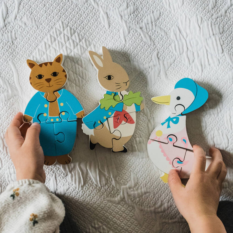 Beatrix Potter: Wooden Mini Puzzle - Jemima Puddle-Duck