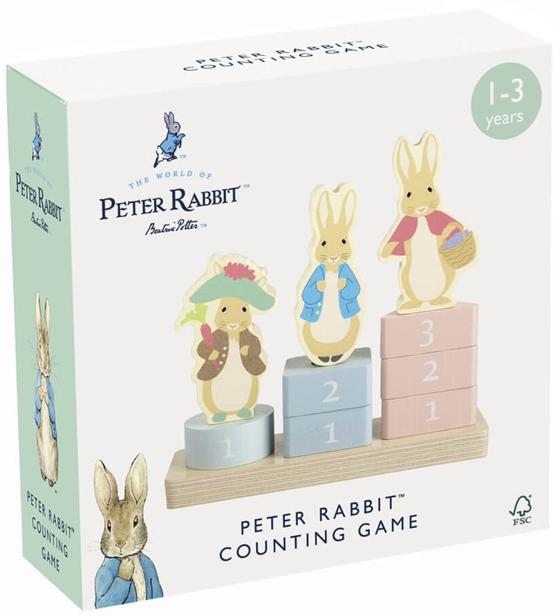 Peter Rabbit: Wooden Counting Game