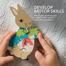 Peter Rabbit: Wooden Mini Puzzle by Beatrix Potter