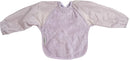 Silly Billyz: Towel Small Long Sleeve Bib - Lavender