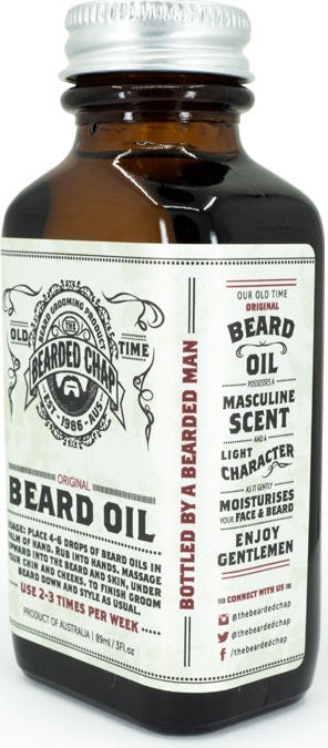 Bearded Chap: Original Beard Oil (30ml)