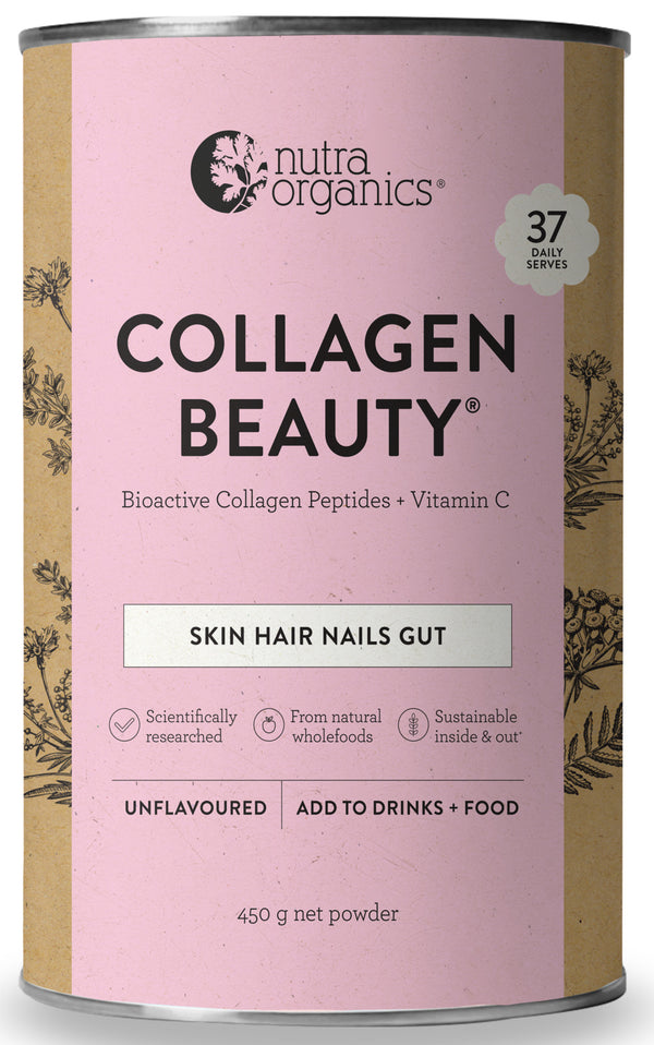 Nutra Organics Collagen Beauty with Verisol+C (450g)