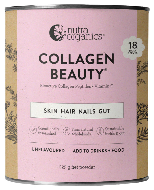 Nutra Organics Collagen Beauty with Verisol+C (225g)