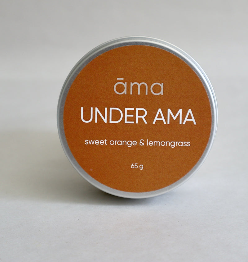 Ha Naturally: ama Natural Deodorant - Sweet Orange, Lemongrass (65g)