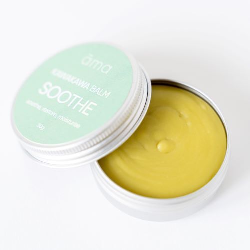 Ha Naturally: ama Soothe Kawakawa Balm - Kawakawa, Hemp Seed Oil, Vit E (30g)