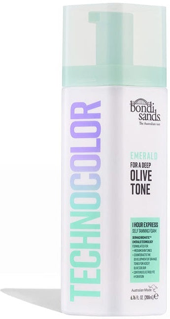 Bondi Sands: 878 Technocolor Emerald 1 Hour Express Self Tanning Foam (200ml)