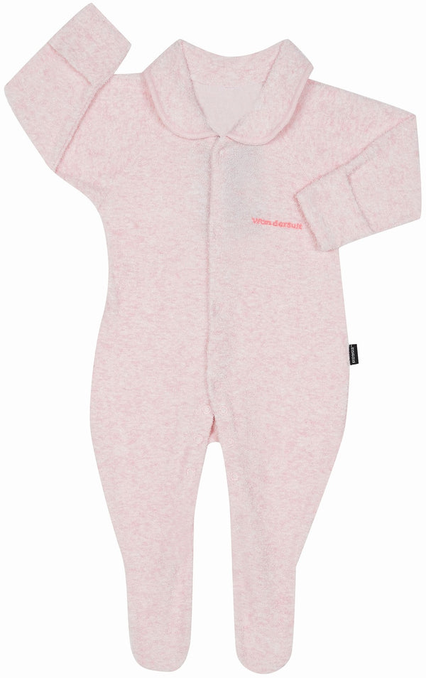 Bonds: Long Sleeve Orginal Poodelette Wondersuit - Blossom Pink Marle (Size 00)