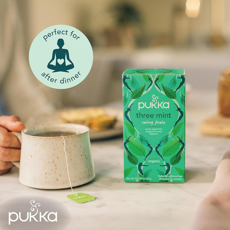 Pukka Three Mint Tea - 20 Bags