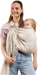 Boba: Linen Ring Sling - Pampas