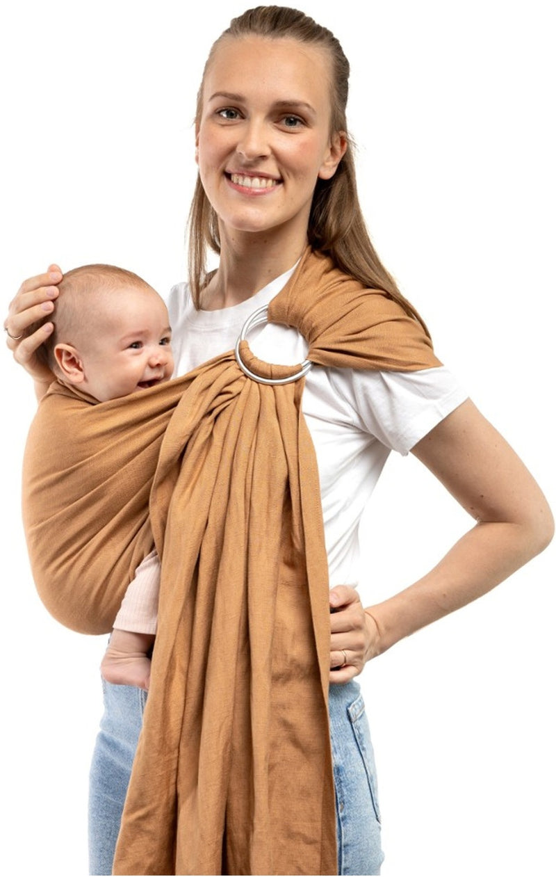 Boba: Linen Ring Sling - Rye